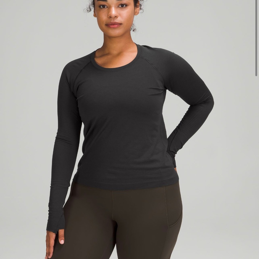swiftly tech long sleeve lululemon top